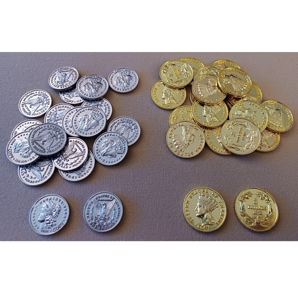 Union Stockyards by Duane Wulf - Metal Coin Set for Union