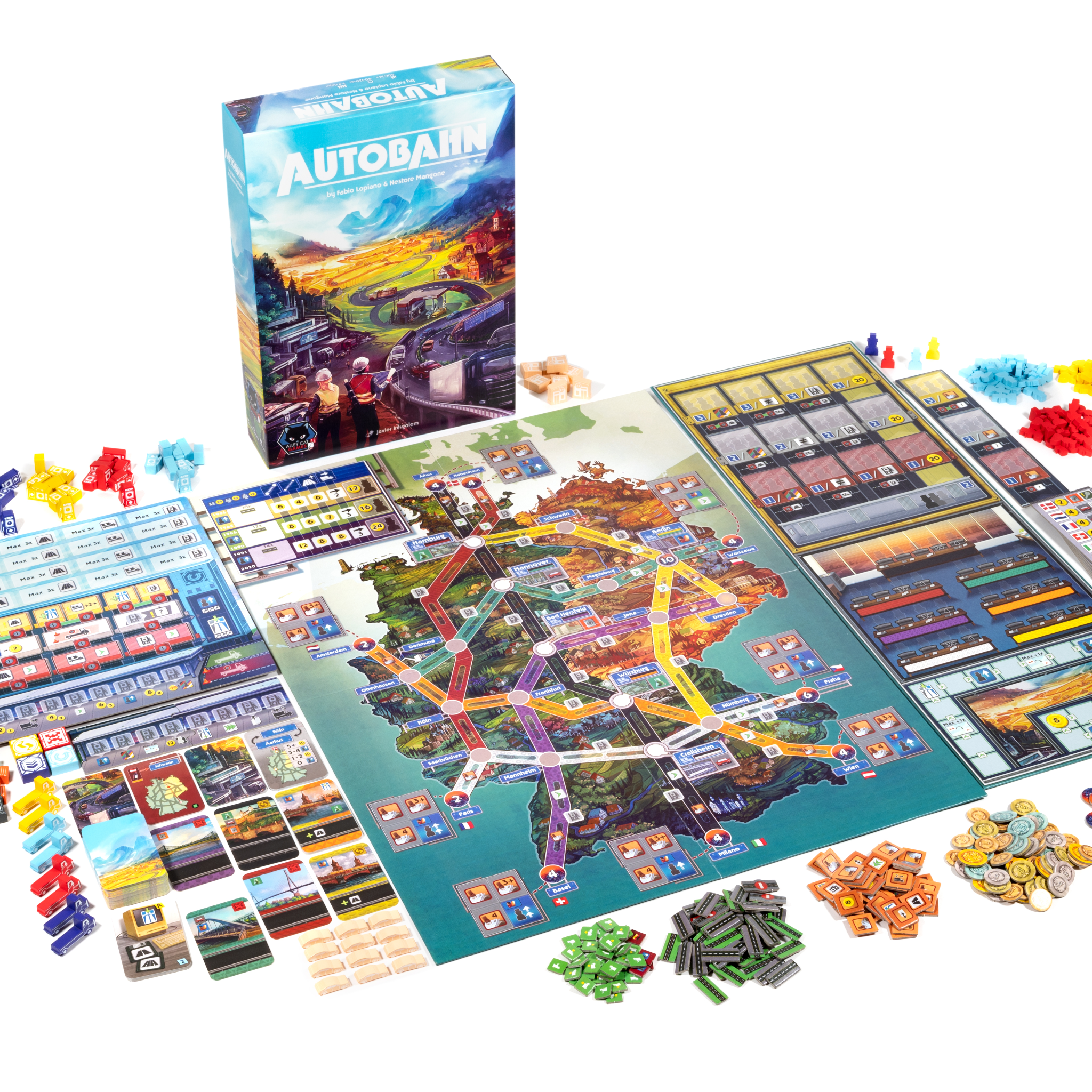 Amun-Re - 20th Anniversary Edition by Alley Cat Games - Autobahn