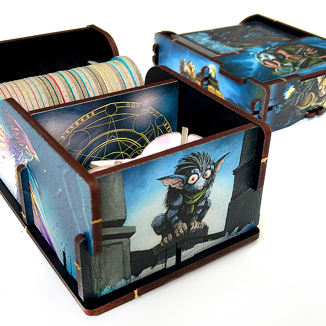 Colorful inserts with original artworks for popular games! by e
