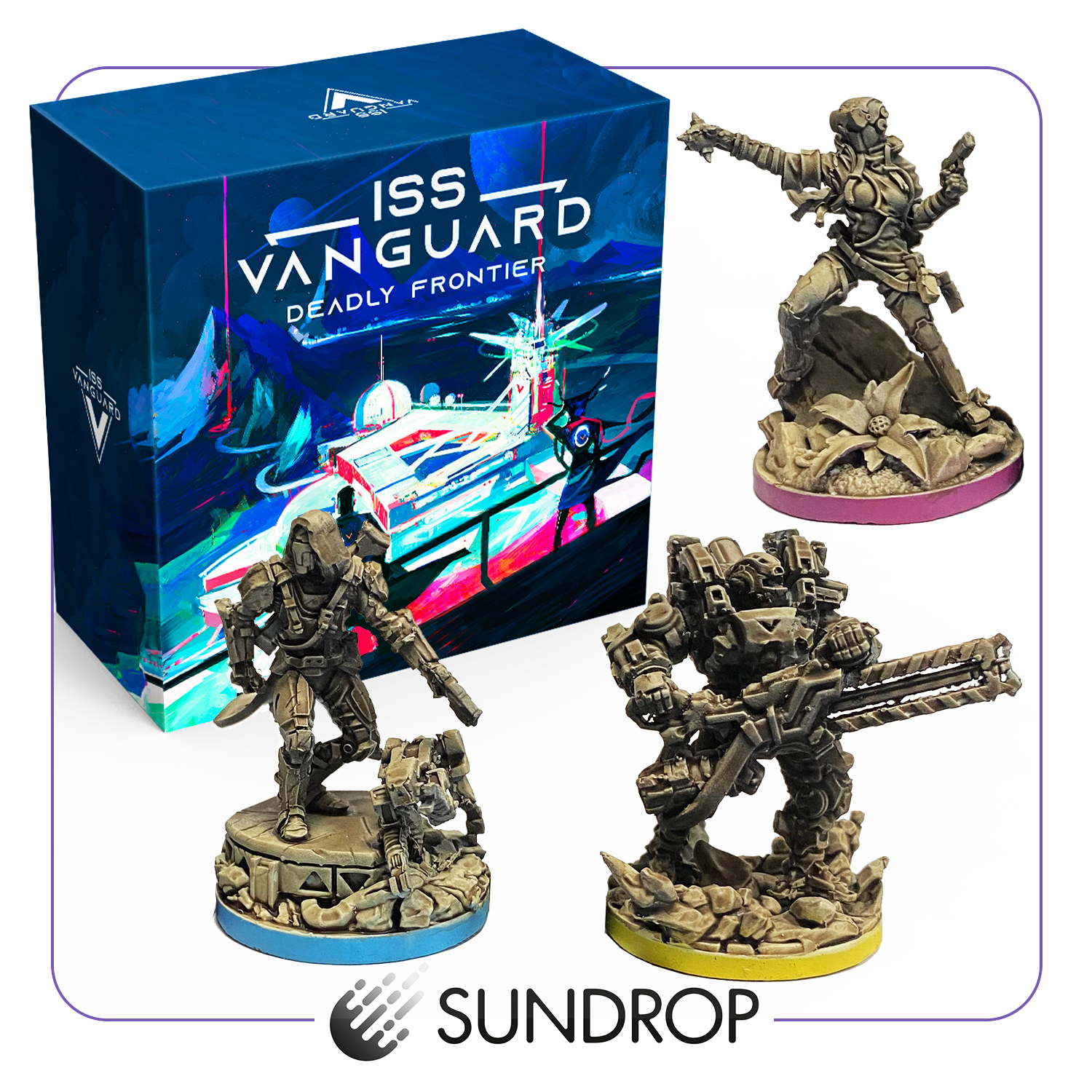 ISS Vanguard by Awaken Realms Deadly Frontier Sundrop prepaint