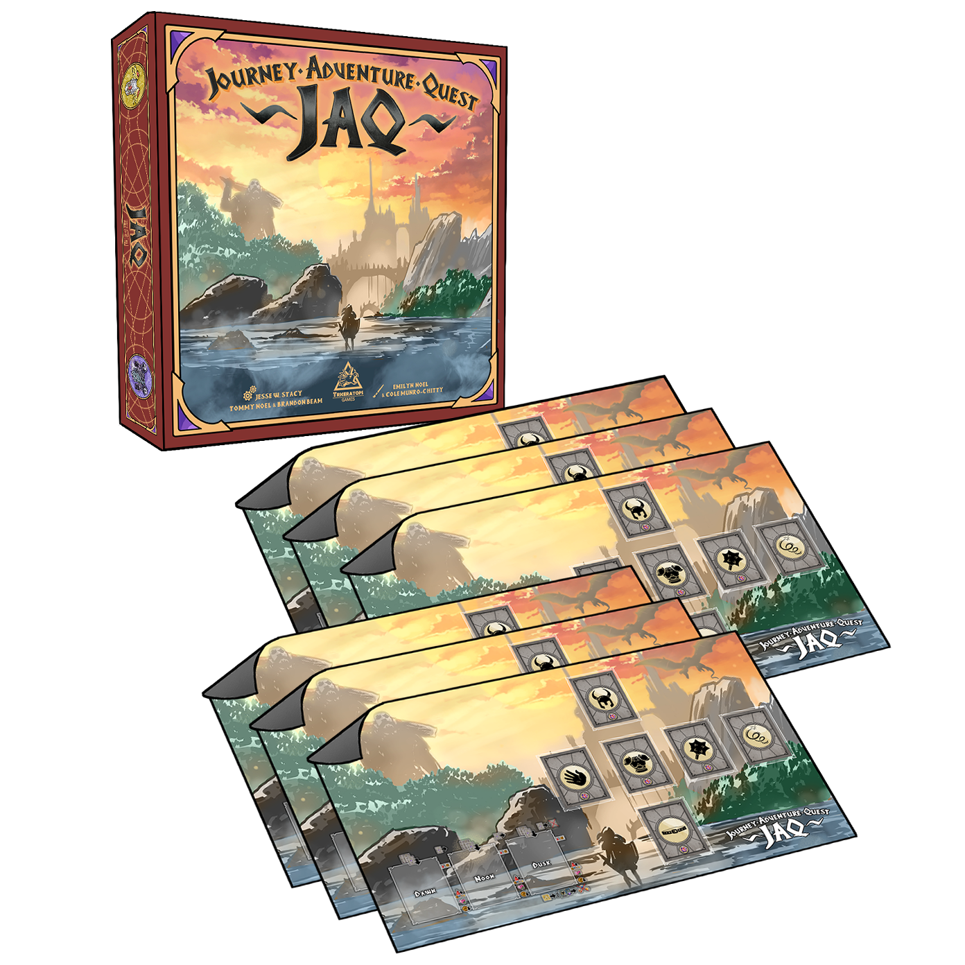 Journey to the Center of the Earth, Board Game