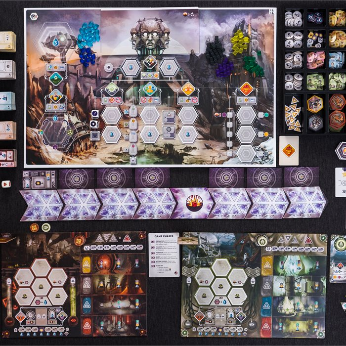 Mindclash Games - Accessorio TRN04 Per Gioco Da Tavolo, Dettagli E Custodia