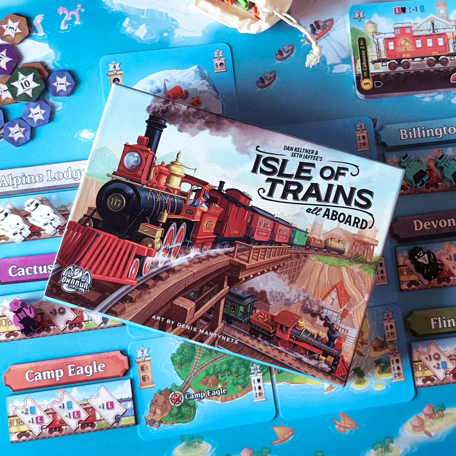 Isle of Trains All Aboard by Dranda Games Isle of Trains All Aboard