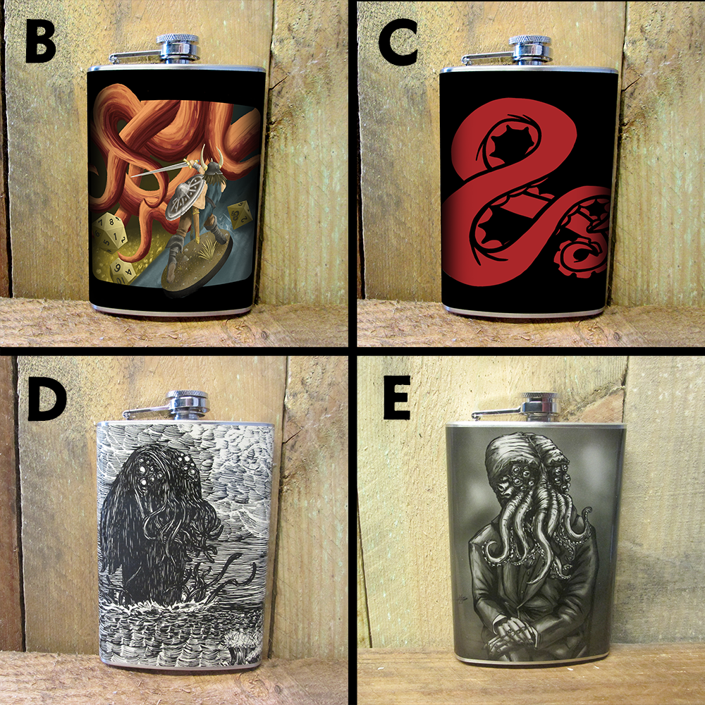 Tabletops and Tentacles by Deeply Dapper - Metal Bookmarks - Gamefound