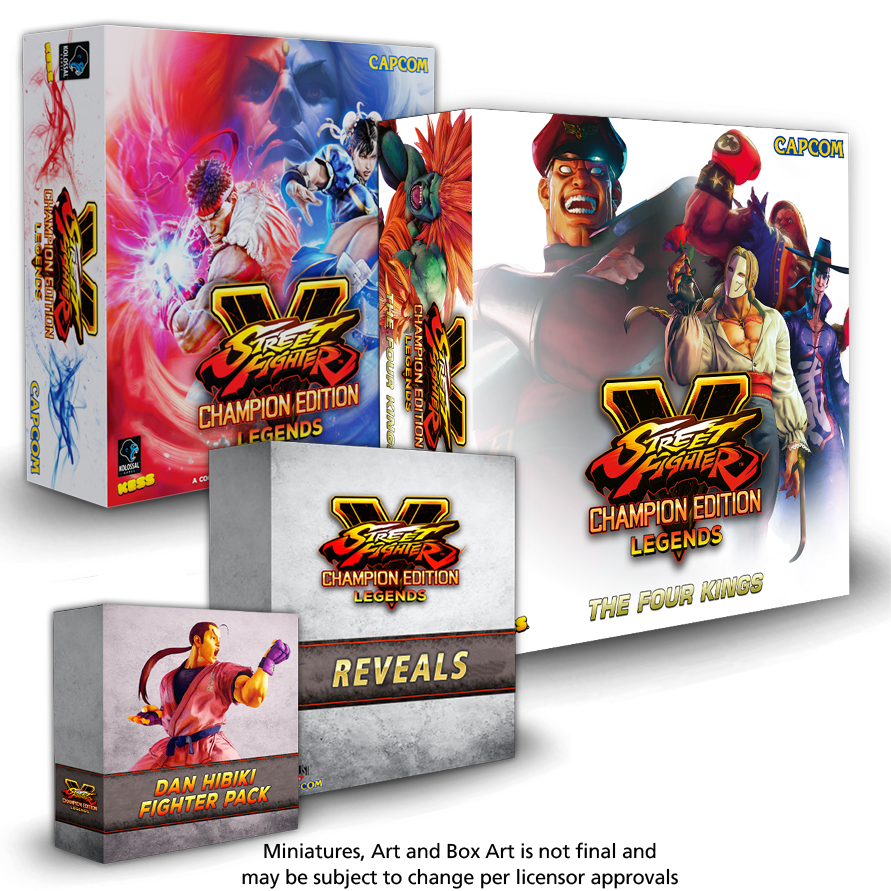 Street Fighter V: Champion Edition Legends by AJ - Kolossal Games