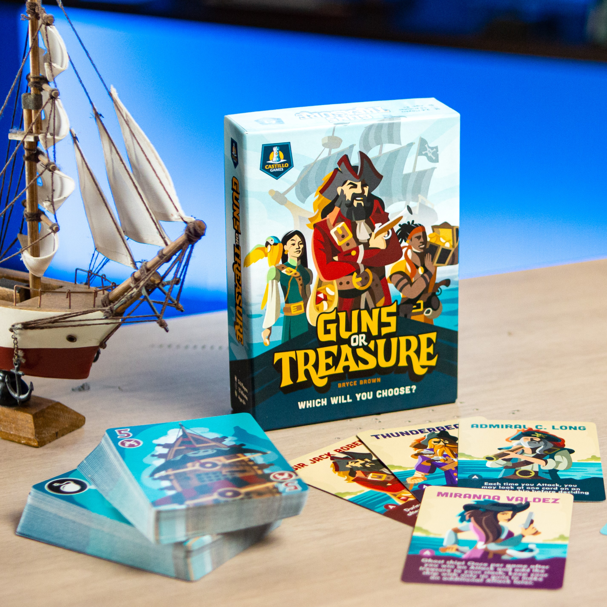 Guns or Treasure by Castillo Games - Guns or Treasure: Base Game ...