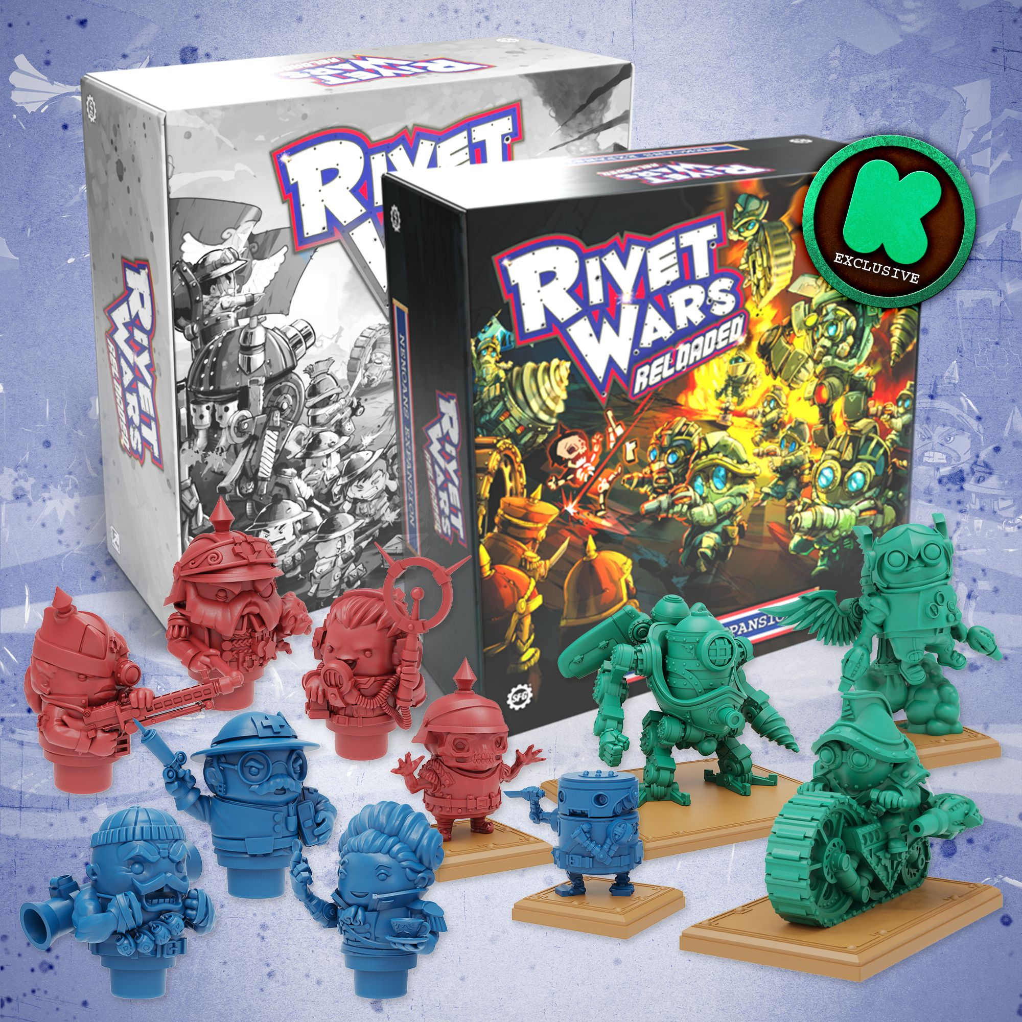 Rivet Wars Reloaded by Games Late Veterans Pledge