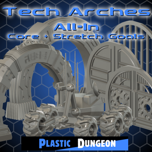 Tech Arches For TTRPGs, Dioramas And Other Display By Plastic Dungeon ...