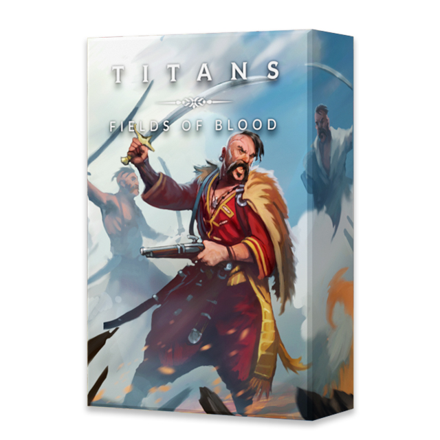 TITANS Board Game by Go On Board - Fields of Blood - Gamefound