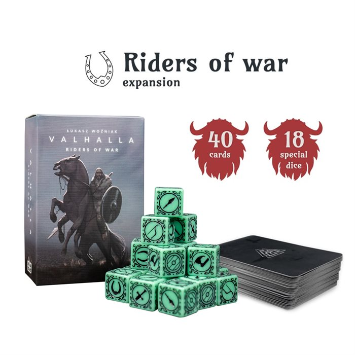 TITANS Board Game by Go On Board - RIDERS OF WAR EXPANSION - Gamefound