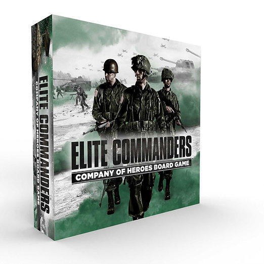 2nd Edition Company of Heroes Board Game by Bad Crow Games Elite Commanders Collection Gamefound