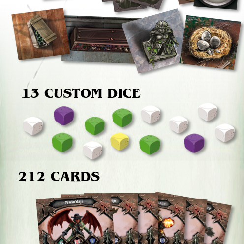 3 Dés Blancs League Of Infamy G290 - Marque Mantic - Occasion (voir Photo)