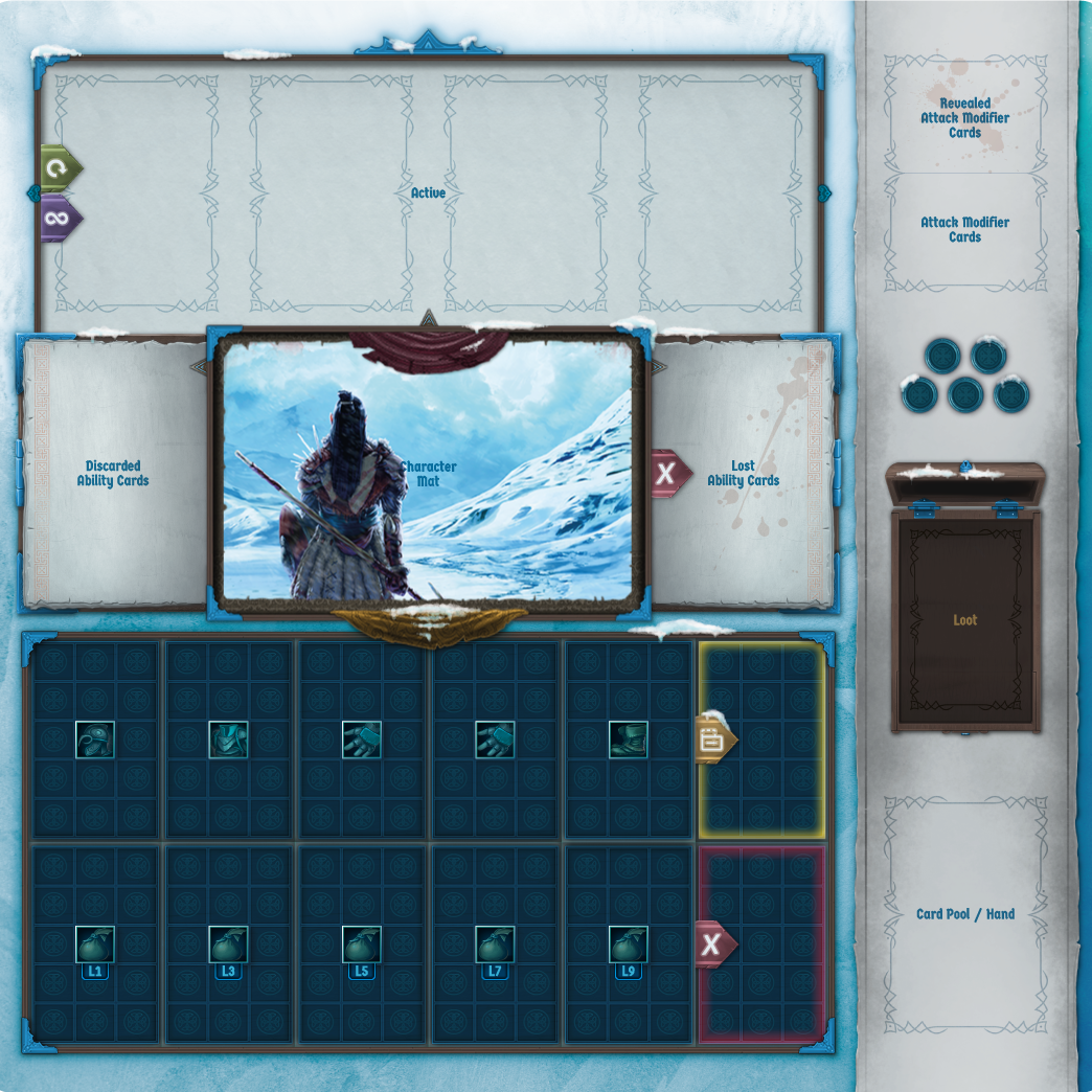 Custom Bags and Playmats for Board Games by Crafting Kingdoms Double