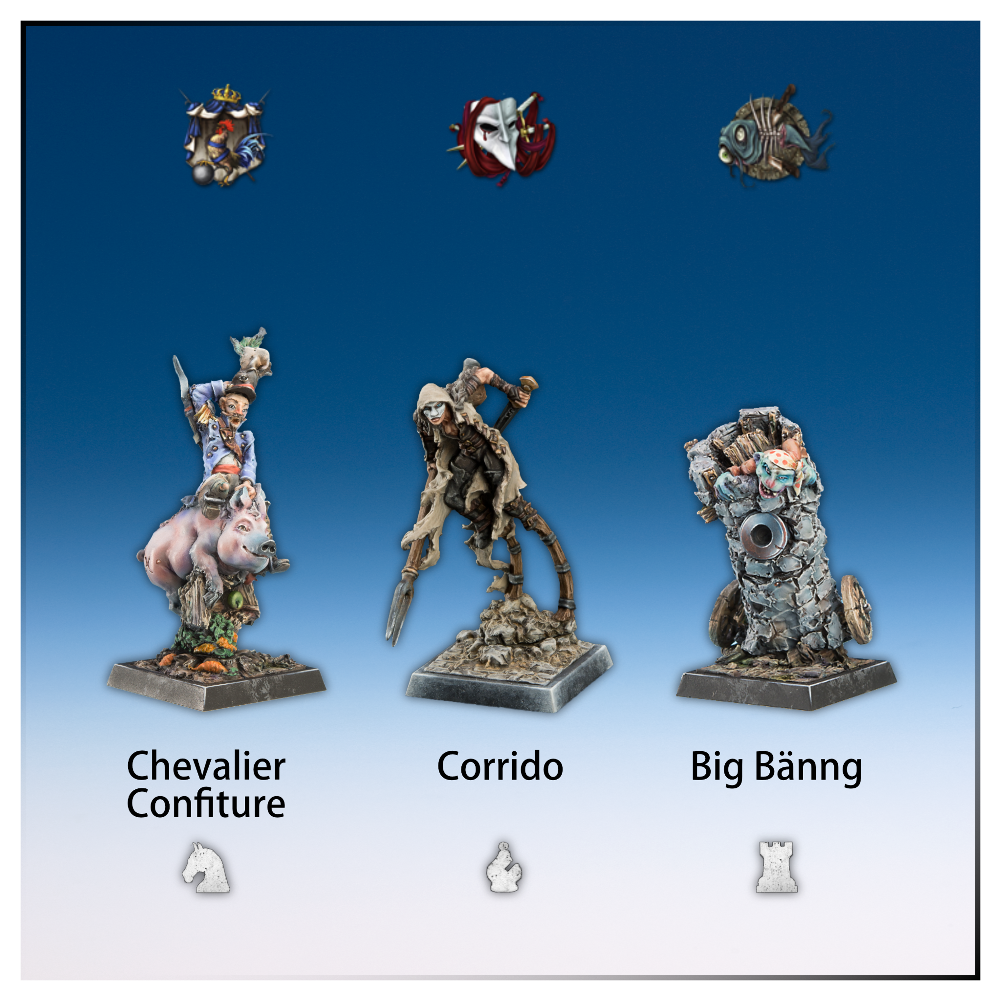 Freebooter's Fate Legends 2 by Freebooter Miniatures - Rook, Bishop or  Knight single miniature - Gamefound