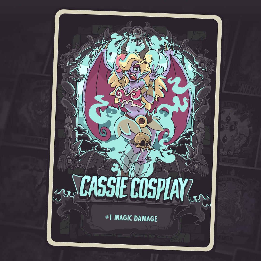 Dungeon Brah by Skycastle Cassie Cosplay KE Exclusive Card