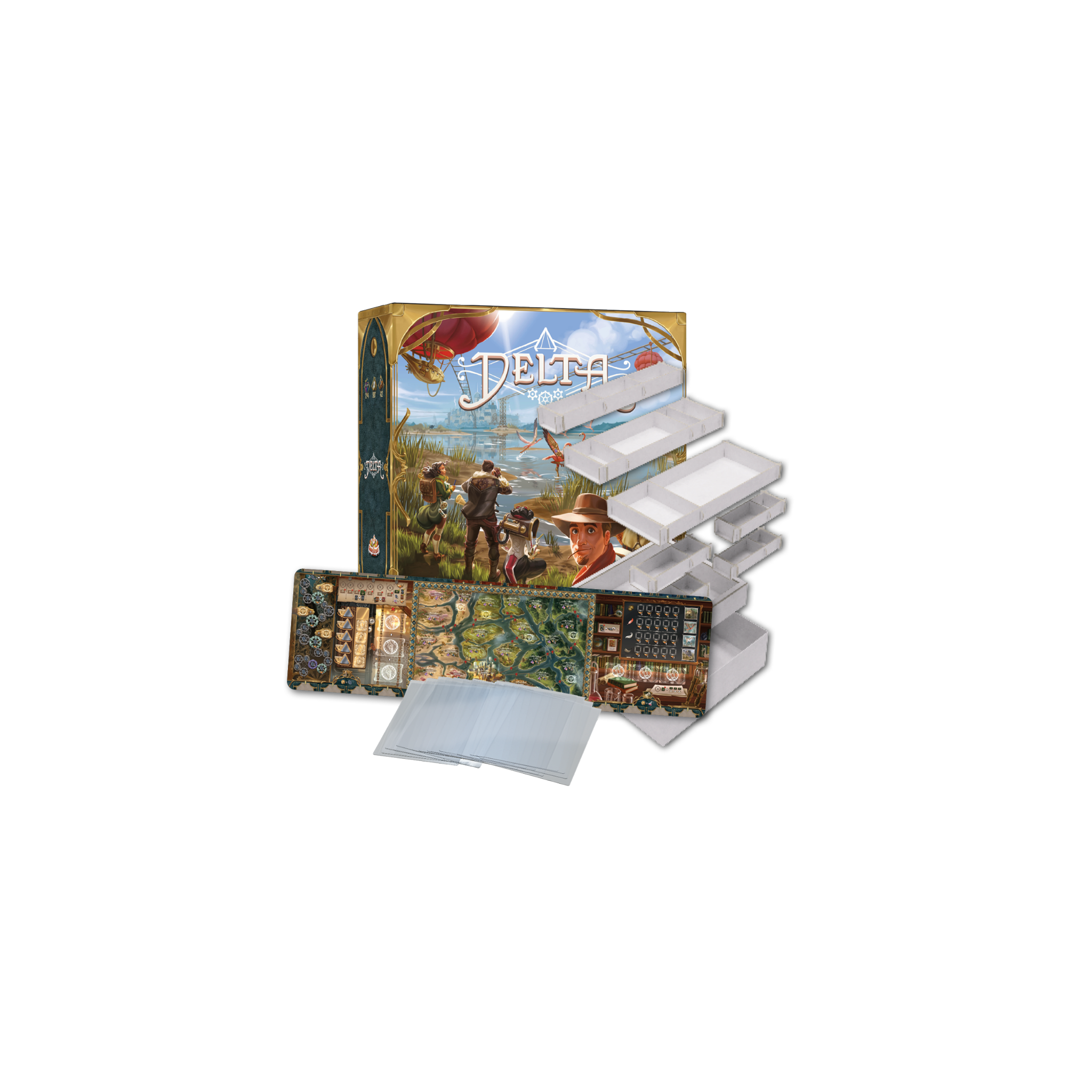 Delta by Game Brewer - Delta Deluxe All-In Edition - Gamefound