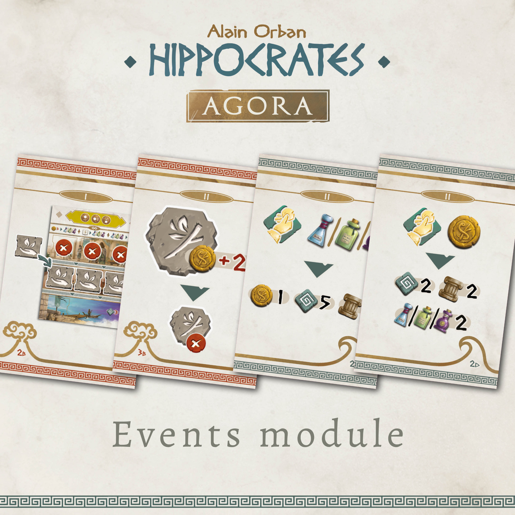 Hippocrates Ágora (Expansão) - Bravo Jogos