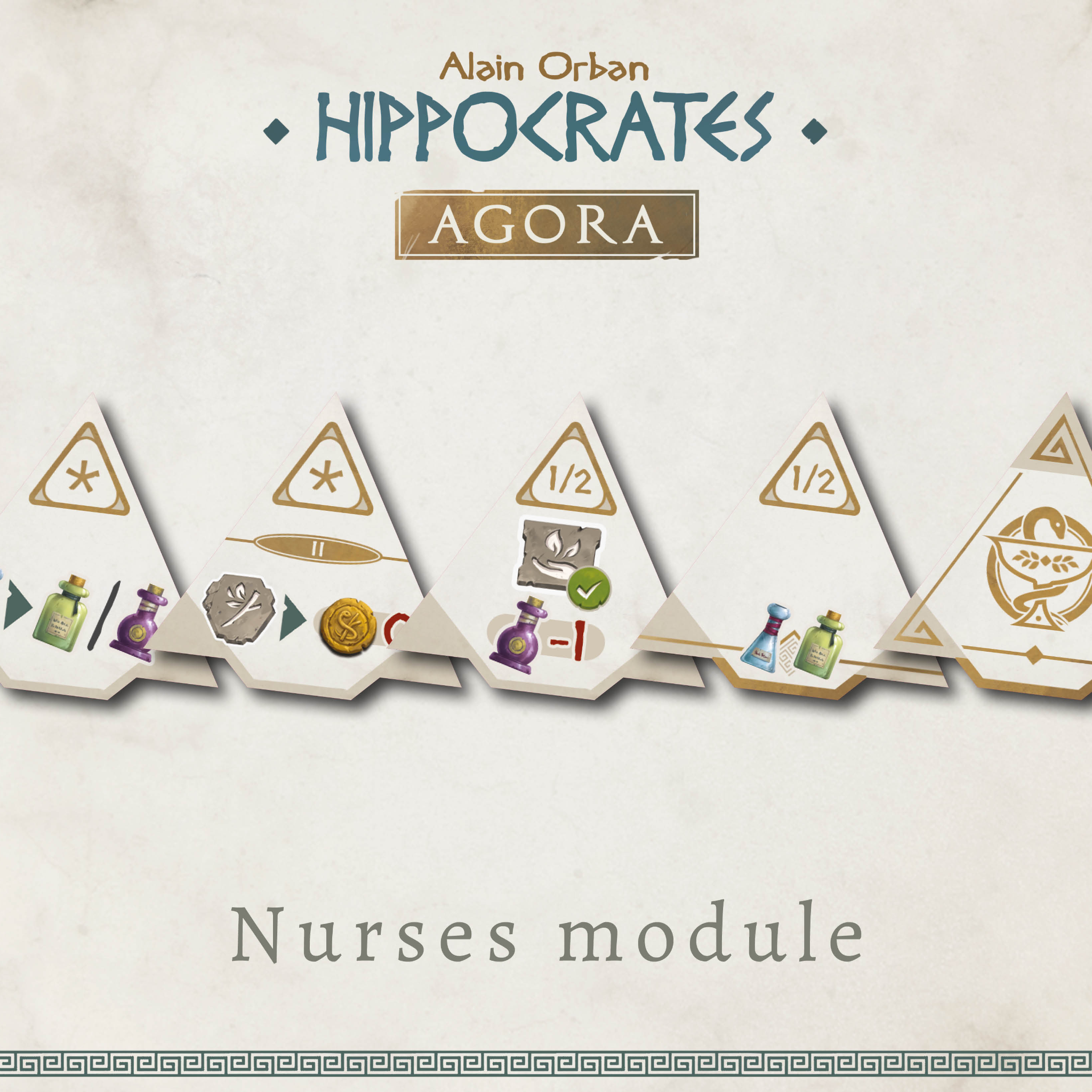 Hippocrates Ágora (Expansão) - Bravo Jogos