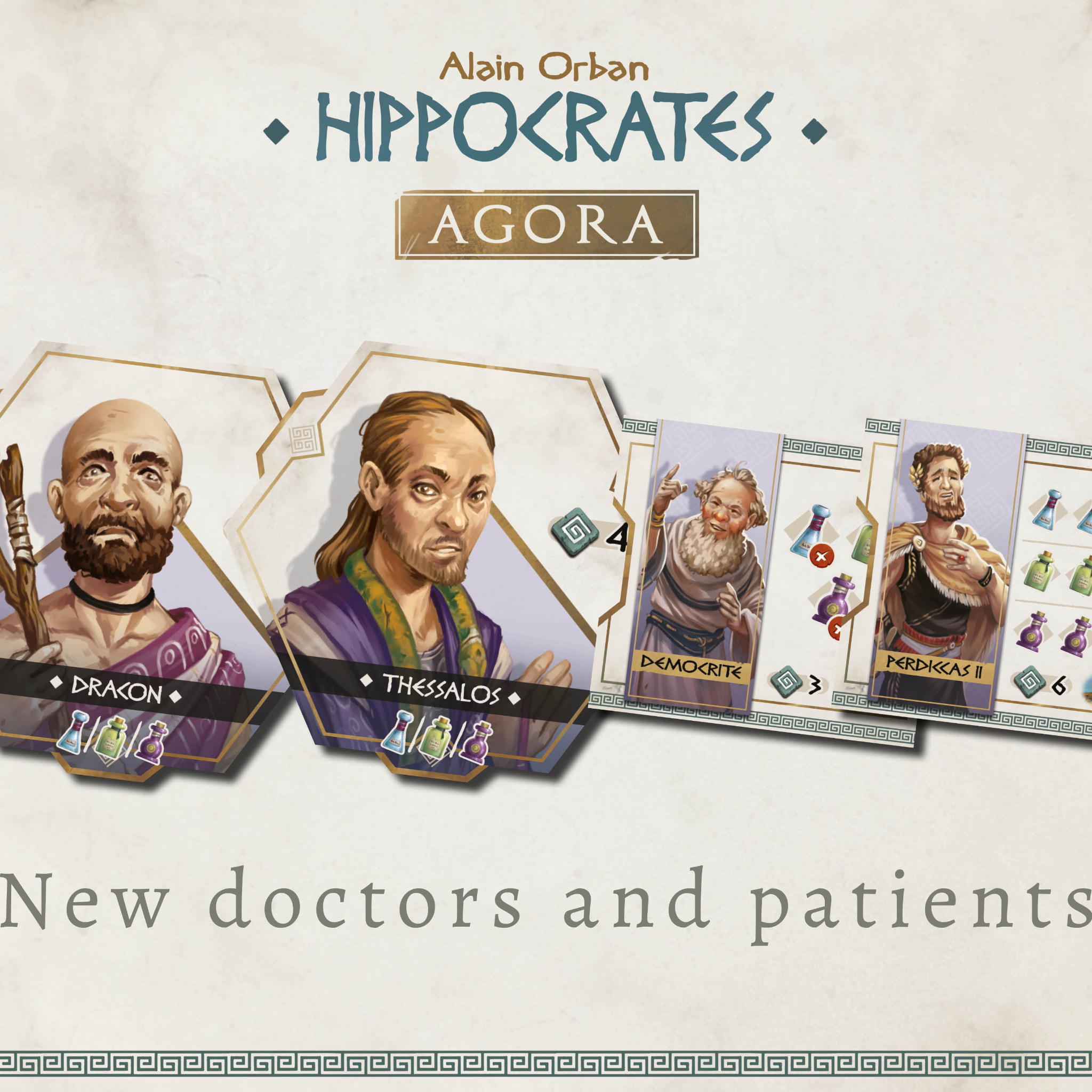 Hippocrates Ágora (Expansão) - Bravo Jogos