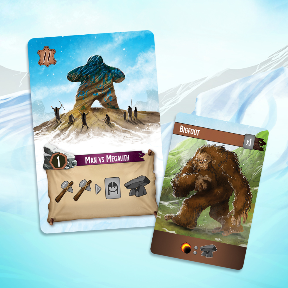 UNCONSCIOUS MIND by Fantasia Games Promo Cards (MvM Bigfoot