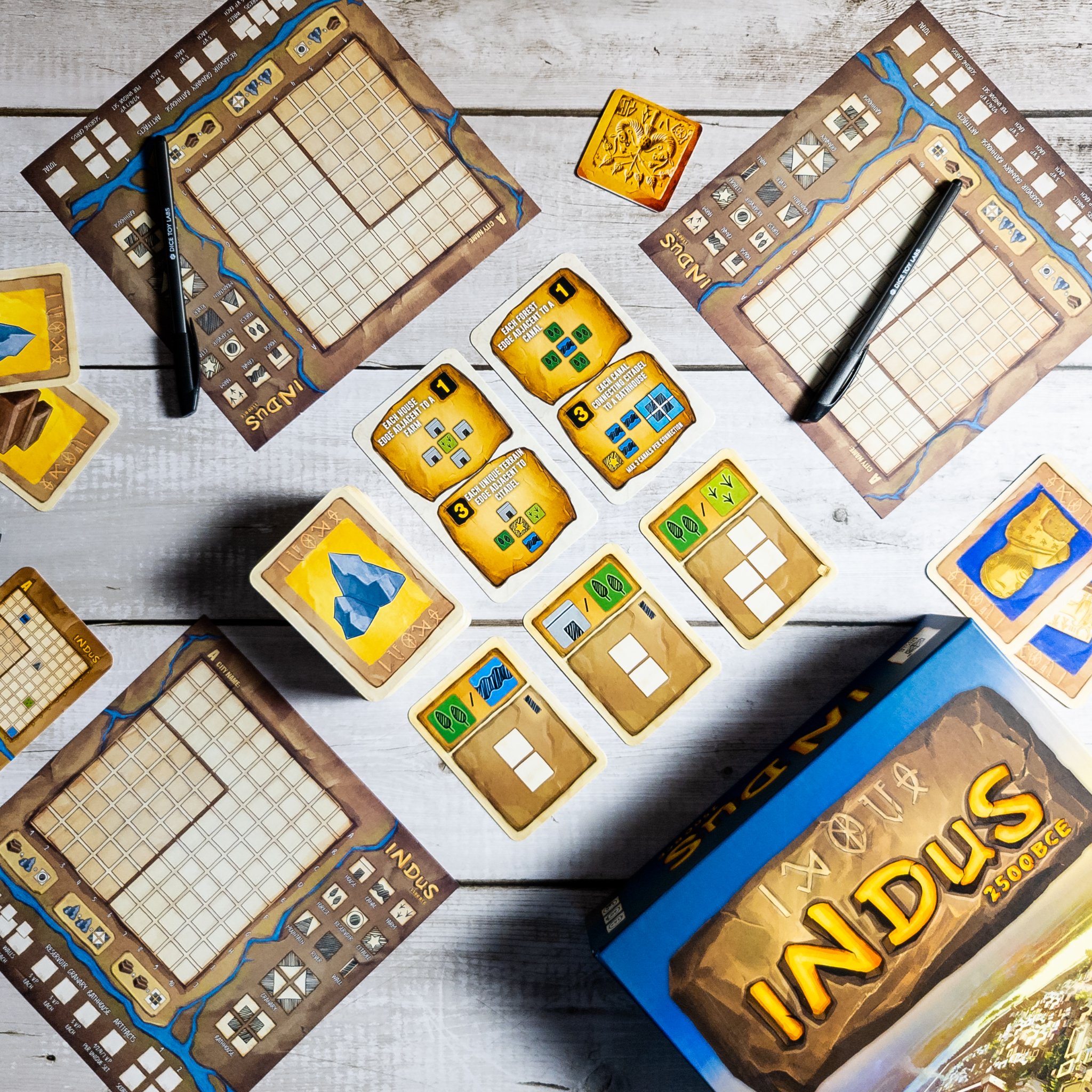 CHAI GARAM by MOZAIC GAMES - INDUS 2500 BCE - Gamefound