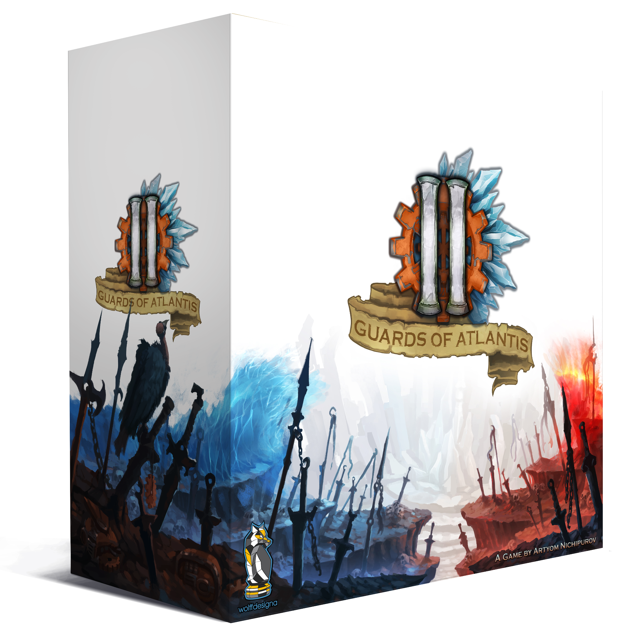 Guards of Atlantis II Tabletop MOBA by Wolffdesigna Guards of