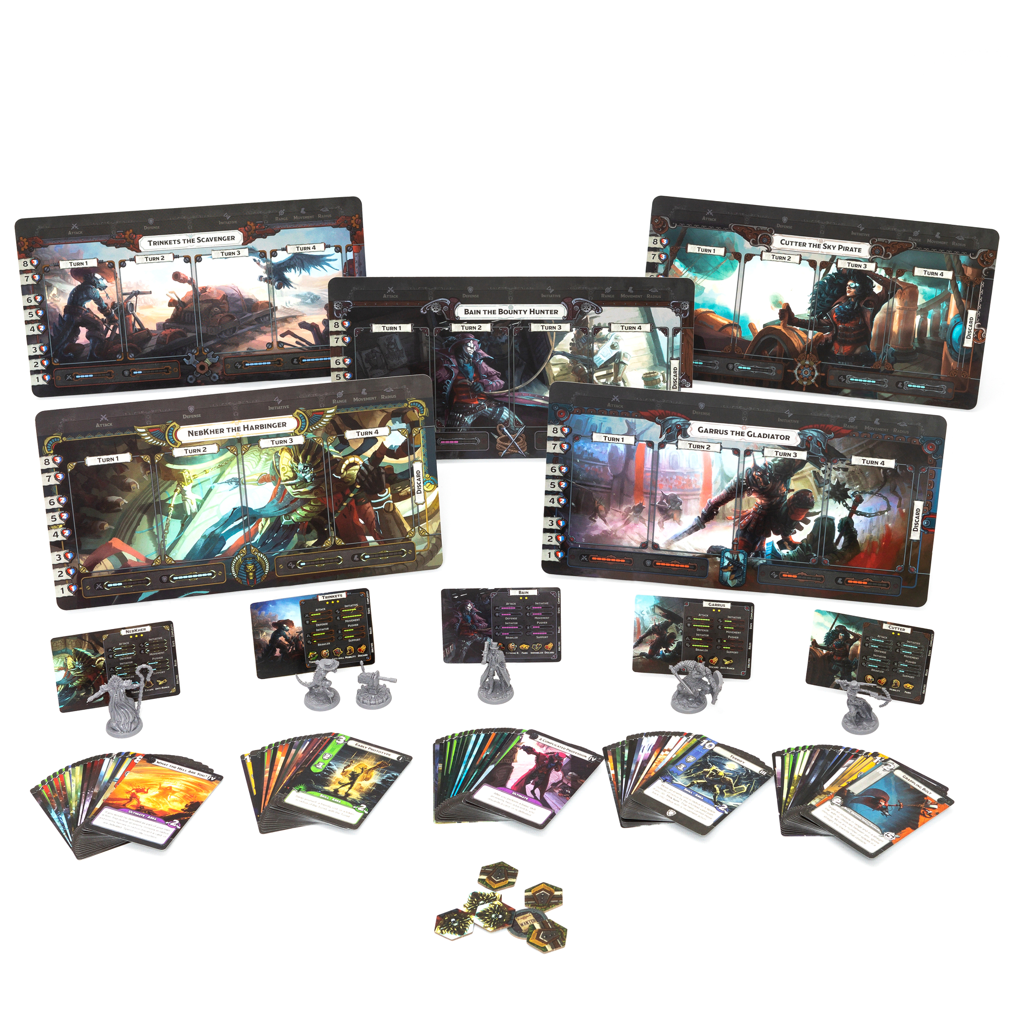 Guards of Atlantis II: Tabletop MOBA by Wolffdesigna - Defiant