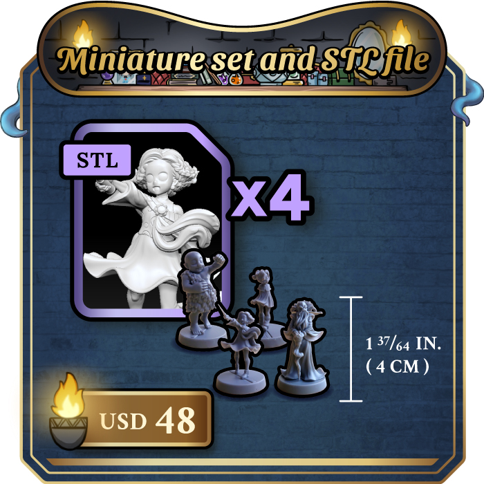 How To Be A Mind Reaver Vol 3 By Antler Studio Miniature Set 4 Pcs