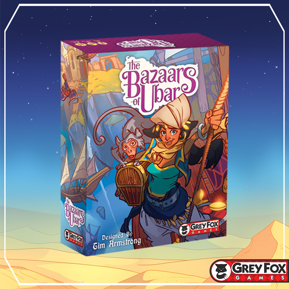 Bazaars of Ubar by Grey Fox Games - Bazaars of Ubar Kickstarter 