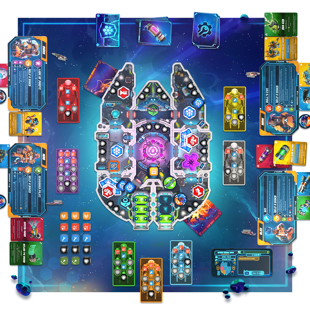 Spark Riders 3000 by Arkada Studio - Rider Box - Gamefound