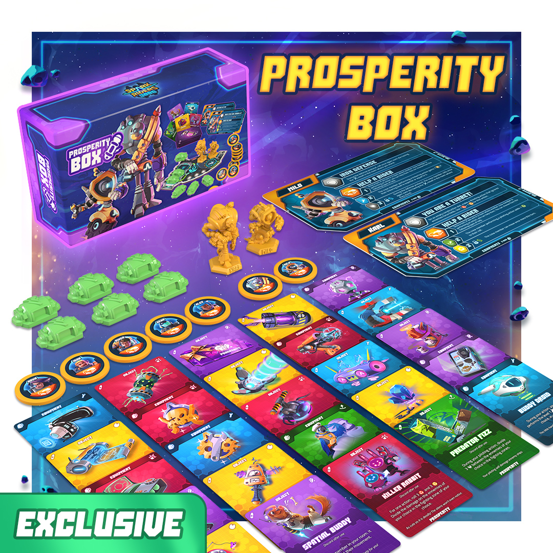 Spark Riders 3000 by Arkada Studio - Commander PLEDGE (exclusive