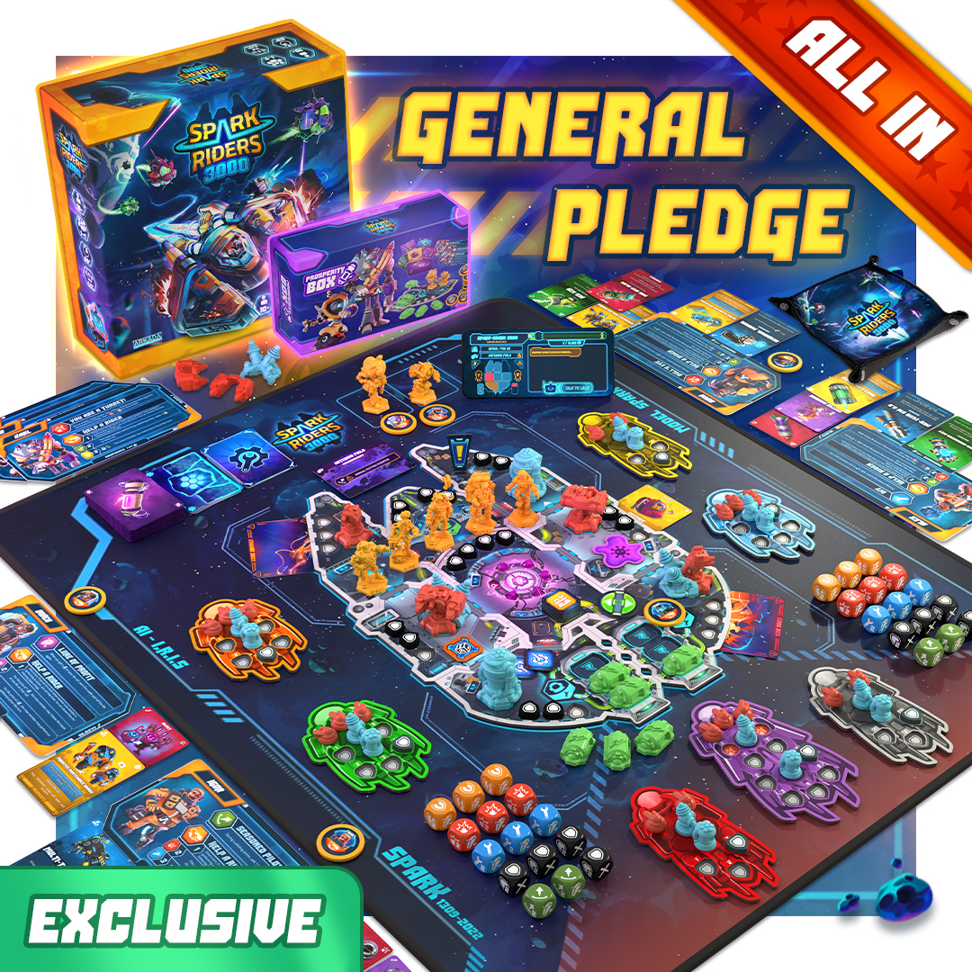 Spark Riders 3000 by Arkada Studio - General PLEDGE / ALL-IN Spark Riders 3000 by Arkada Studio - General PLEDGE / ALL-IN