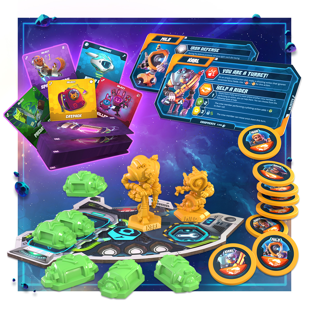 Spark Riders 3000 by Arkada Studio - Commander PLEDGE (exclusive