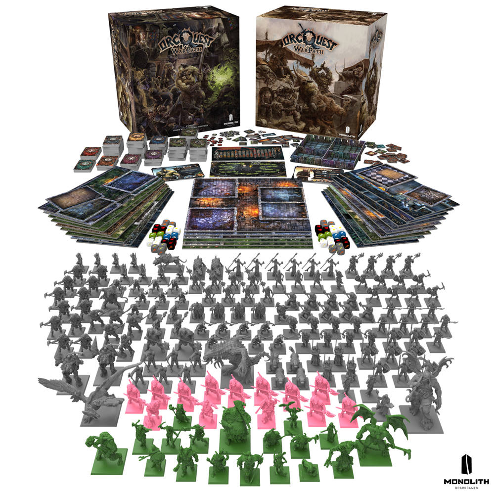 OrcQuest WarPath Resurrection by Monolith Board Games Resurrection
