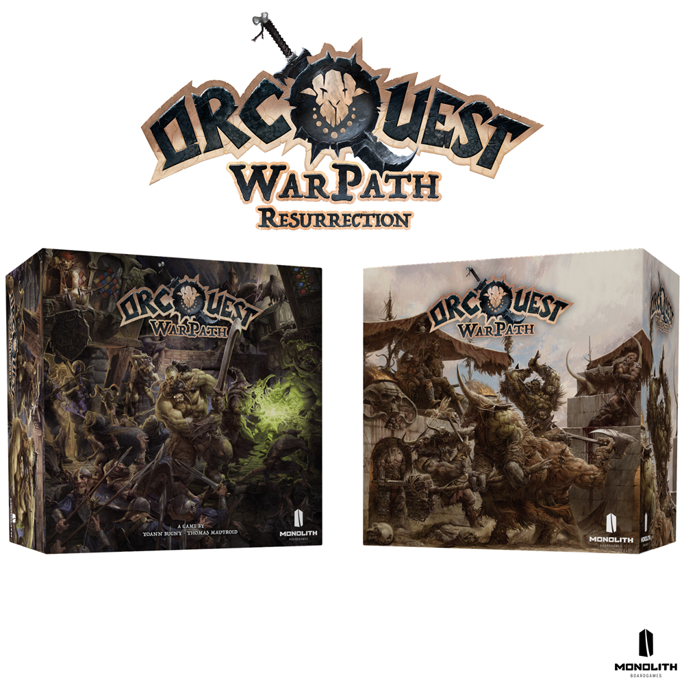 OrcQuest WarPath Resurrection by Monolith Board Games Resurrection
