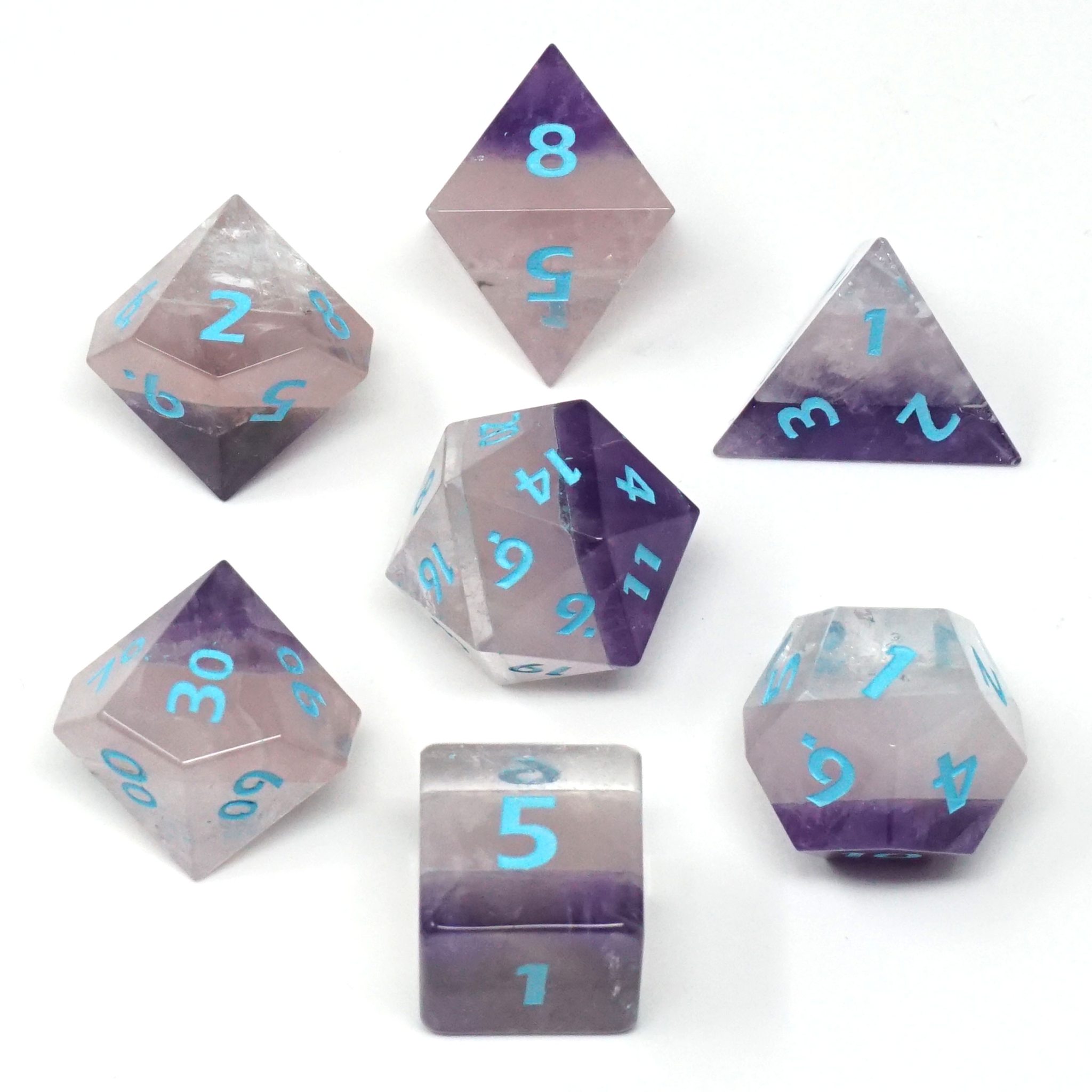 Mimic Dice - The Founding by Mimic Dice - Layered Amethyst - Gamefound