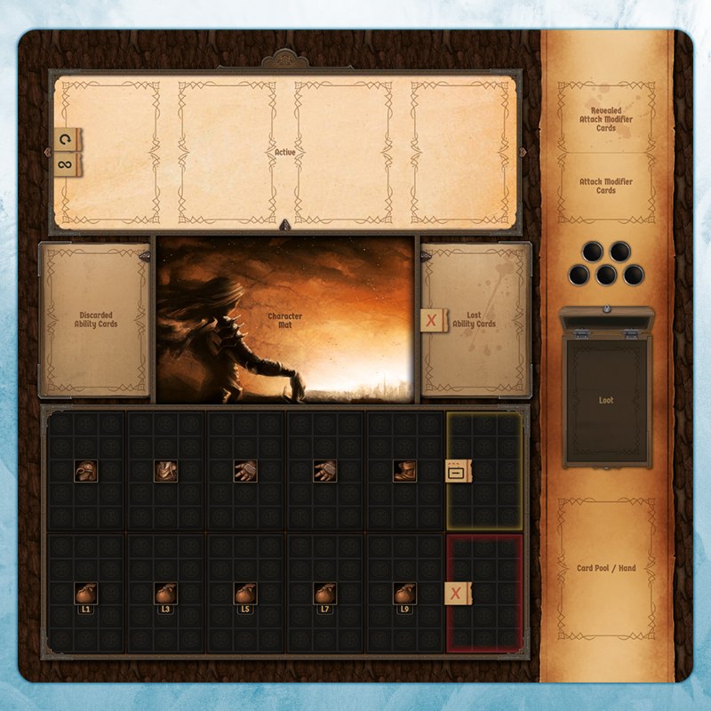 Non-Official Frosthaven and Gloomhaven compatible playmats (Second ...