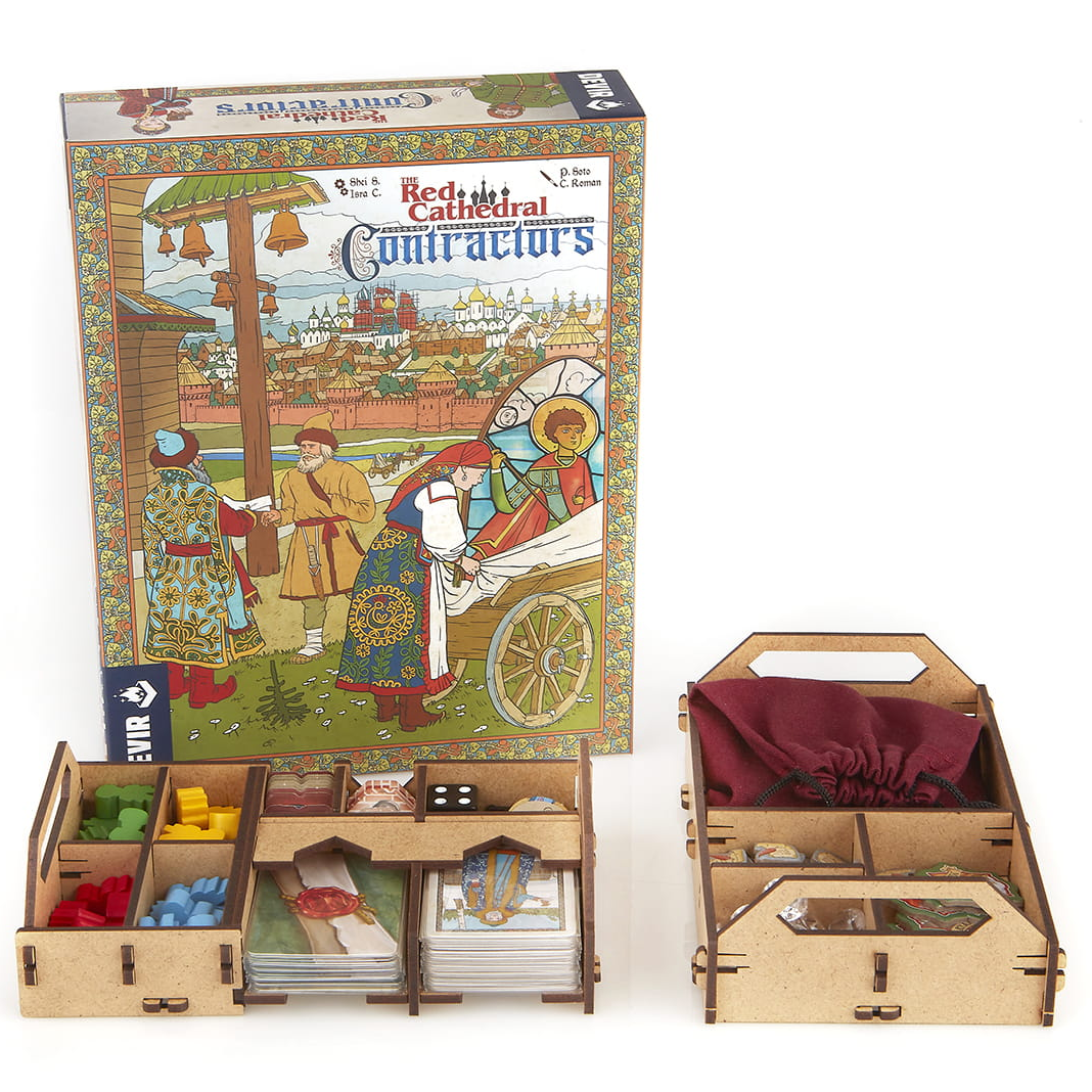Colorful inserts with original artworks for popular games 2 by ...