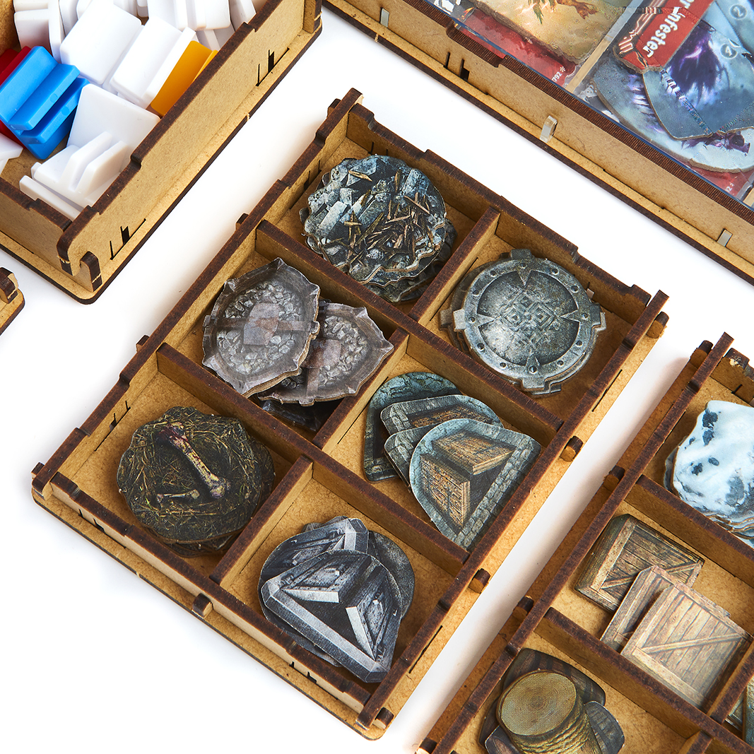 Colorful inserts with original artworks for popular games 2 by