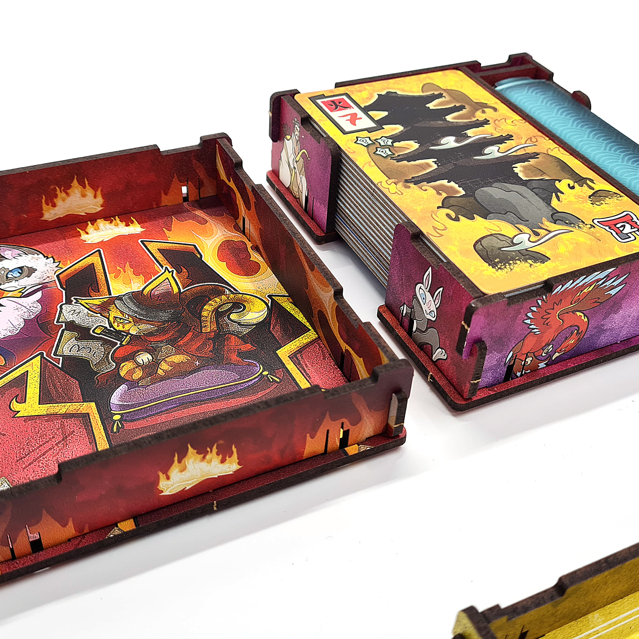 Colorful inserts with original artworks for popular games 2 by