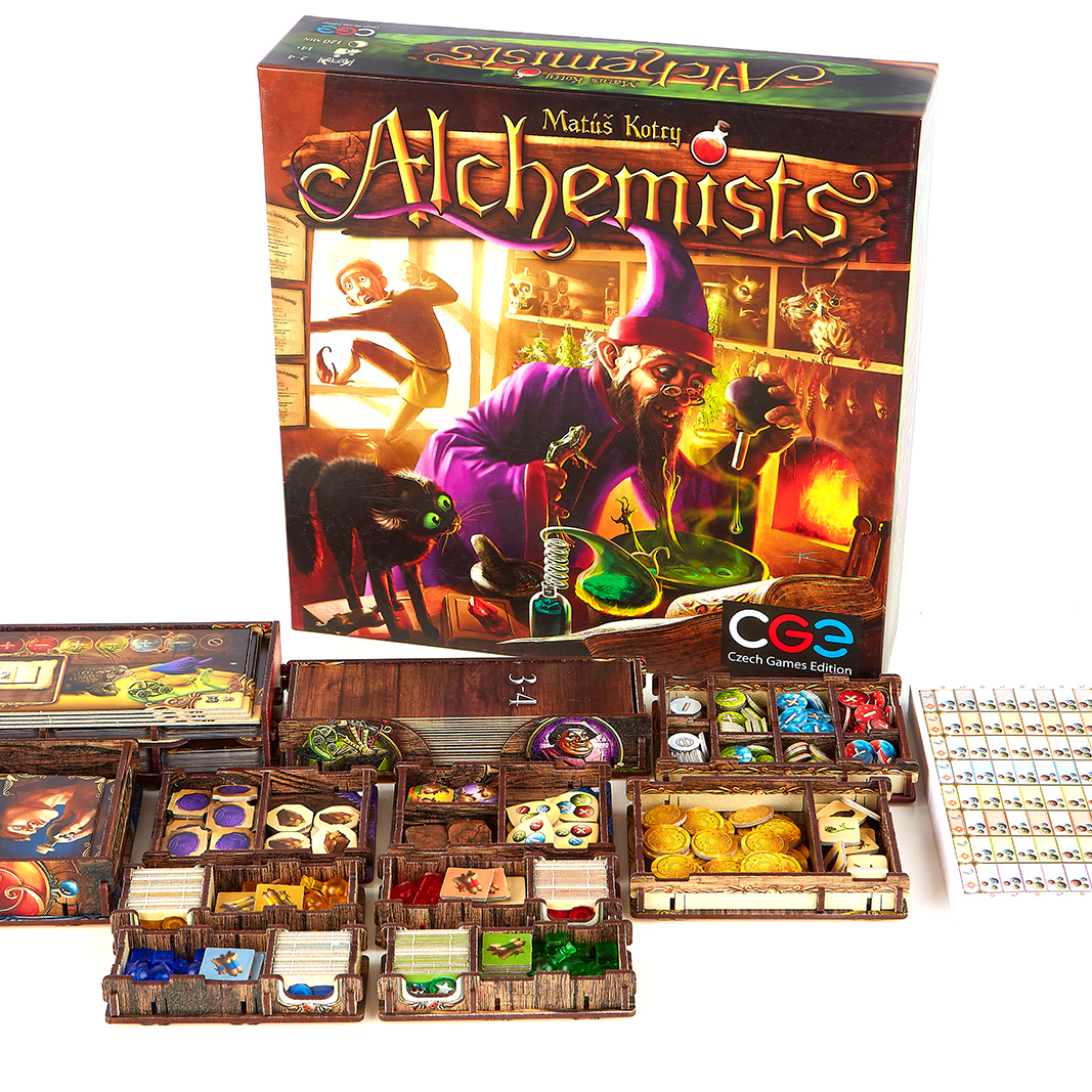 Colorful inserts with original artworks for popular games 2 by