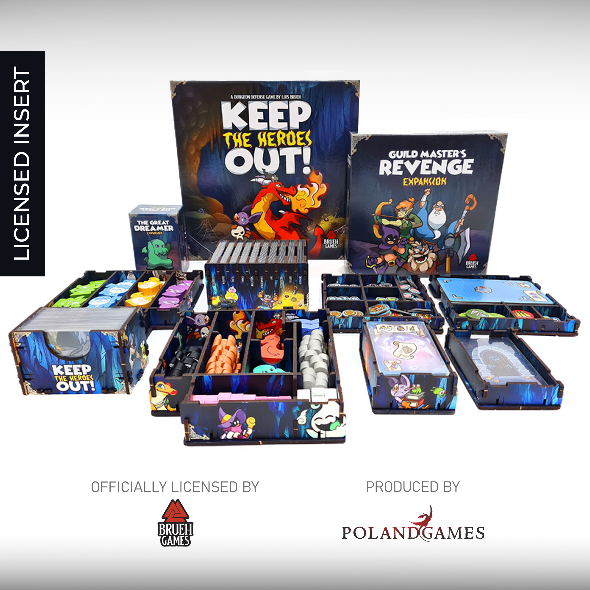 Keep the Heroes Out!, Board Game