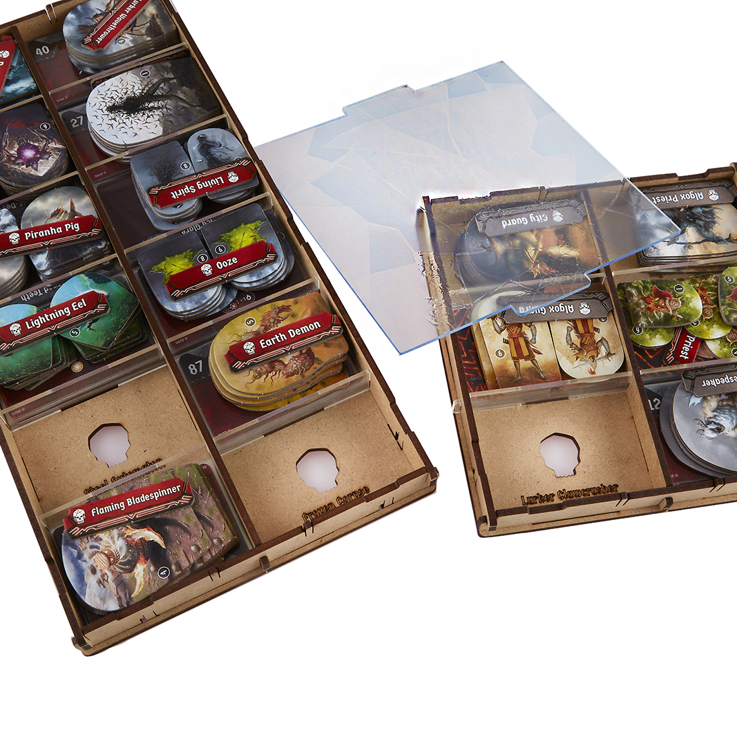 Colorful inserts with original artworks for popular games 2 by