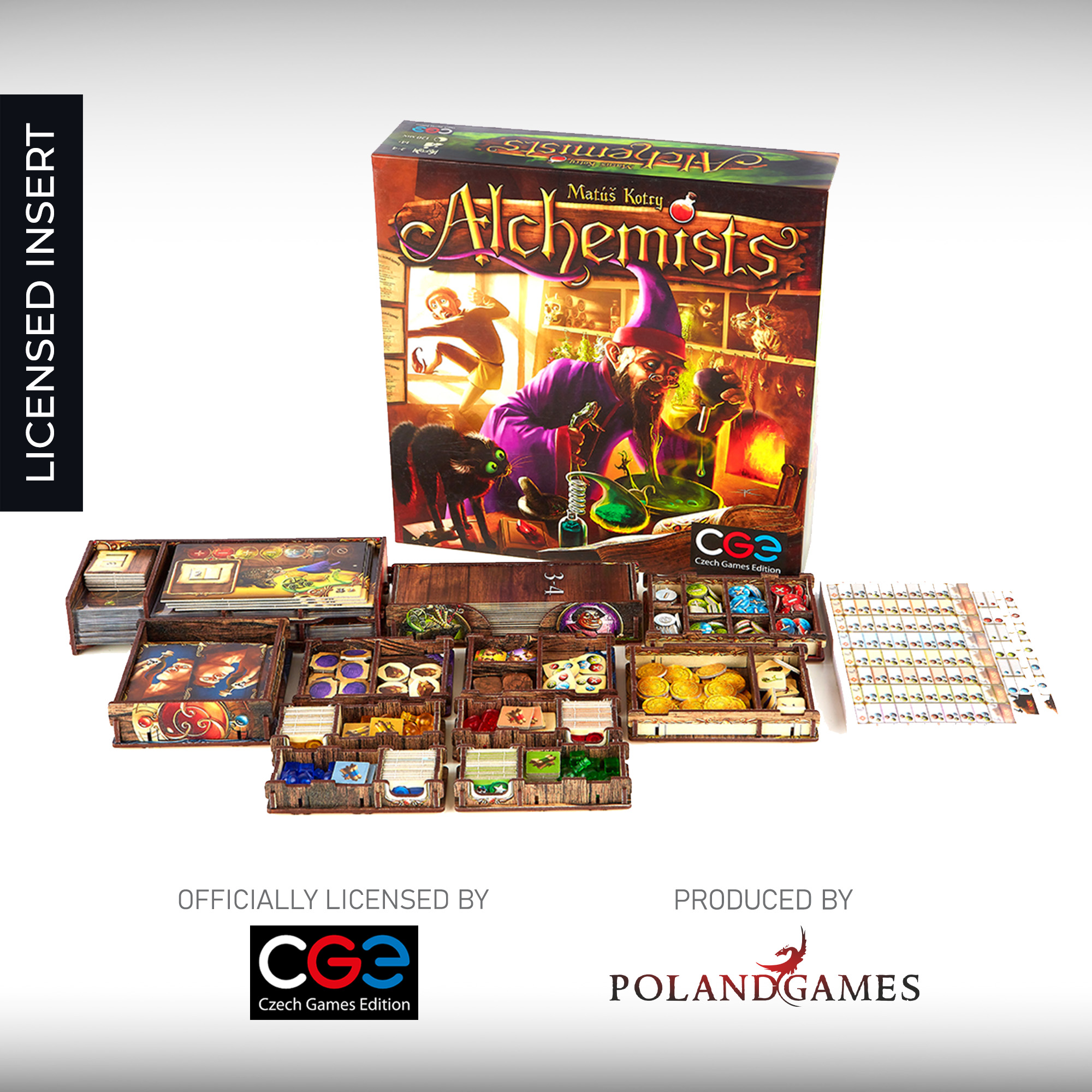 Colorful inserts with original artworks for popular games 2 by