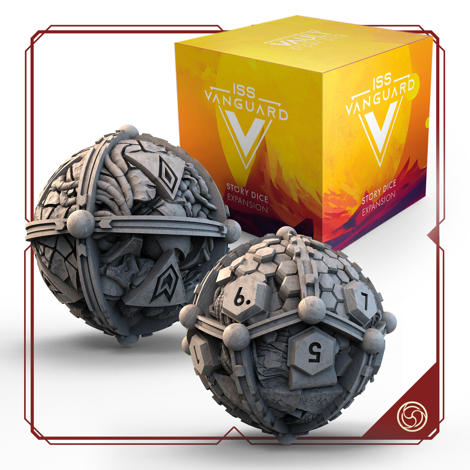 AR Vault: Story Dice by Awaken Realms - ISS Vanguard dice