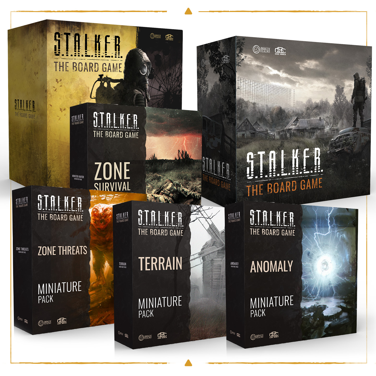 S.T.A.L.K.E.R. The Board Game by Awaken Realms - S.T.A.L.K.E.R. Explorer  Pledge - Gamefound