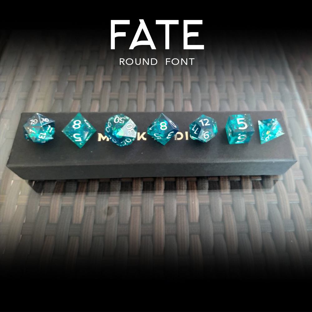 Majik Dice by Black Blossom Games Round Fate Gamefound