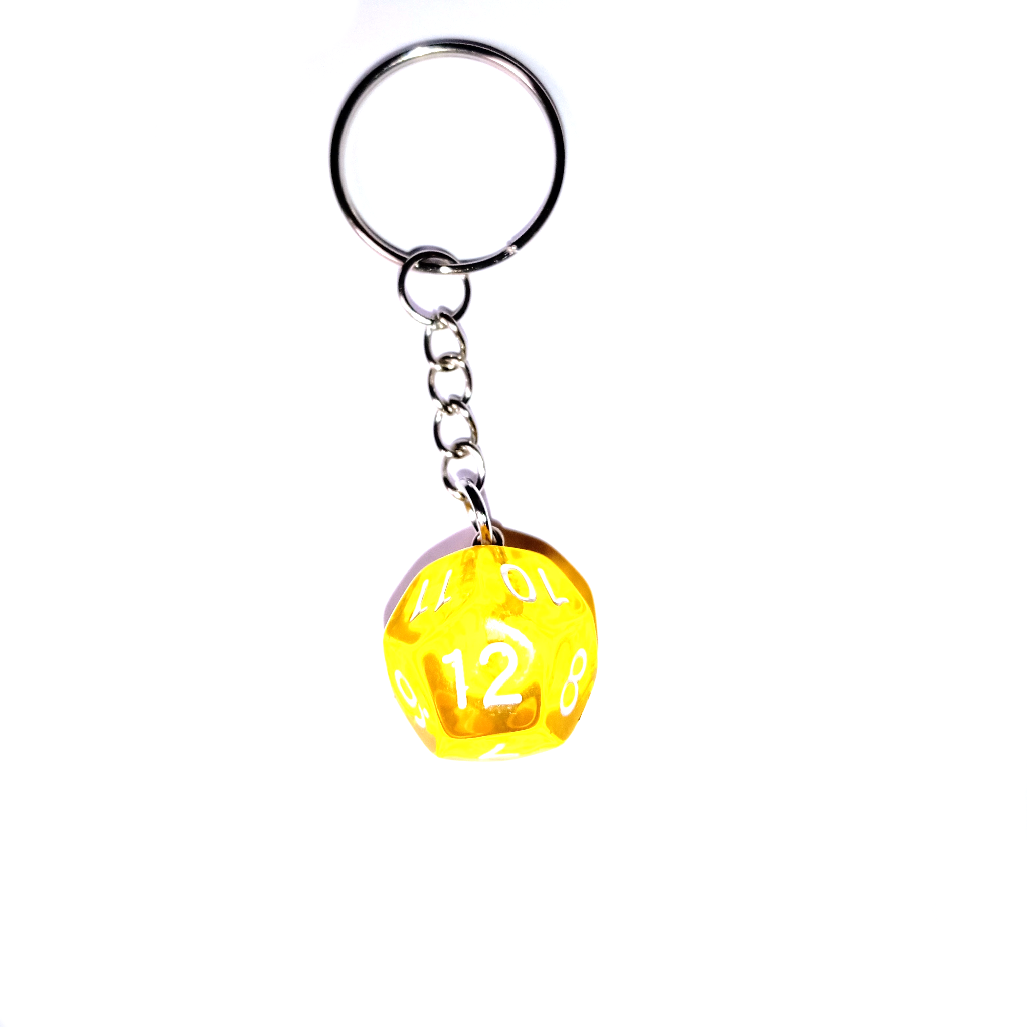 The Board Game Survival Kit 2.0 by Atikin Games - D12 Dice Keyring