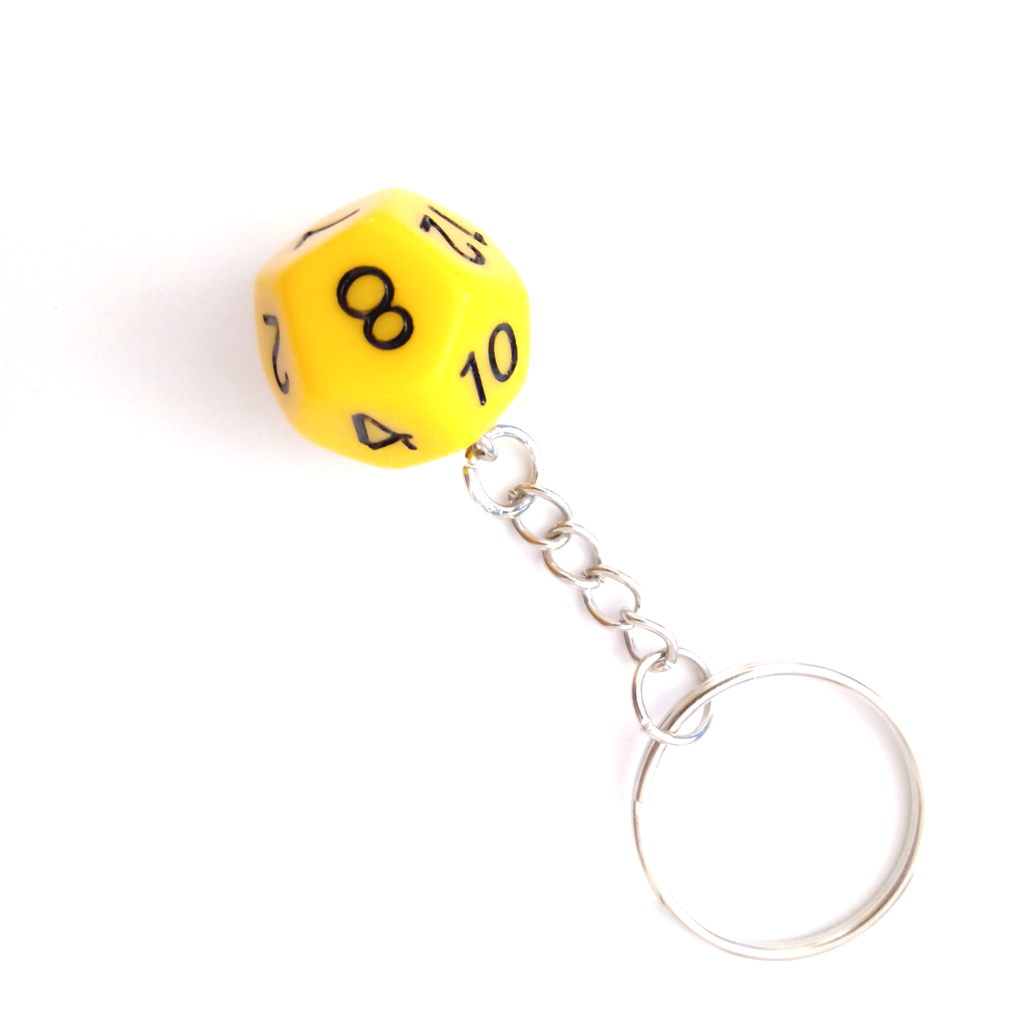 The Board Game Survival Kit 2.0 by Atikin Games - D12 Dice Keyring