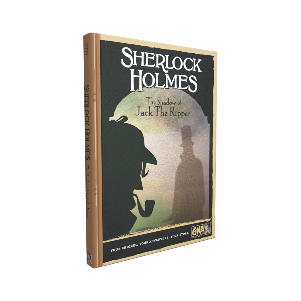 2070 - A Graphic Novel Adventures Game by Van Ryder Games - Sherlock Holmes:  The Shadow of Jack the Ripper - Gamefound